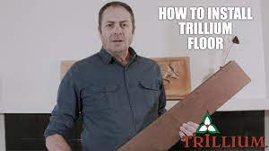 how to install trillium wood floor