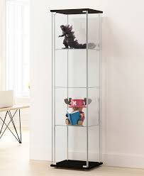 Waldo 4 Shelf Glass Display Cabinet