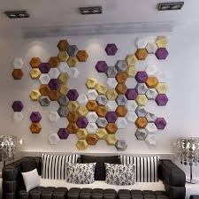 Art3d Multiple Color Faux Leather Tiles