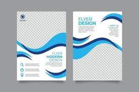 flyer design vector art icons and