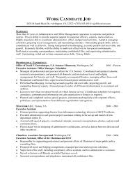Curriculum Vitae Sample Administrative Assistant Plks Tk