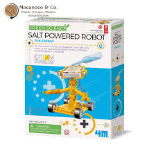 toys salt water powered robot kit