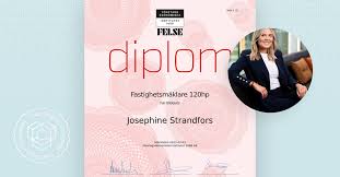 fei diploma issued to josephine