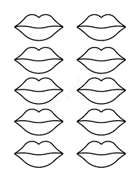 15 pretty lips templates cie smallwood