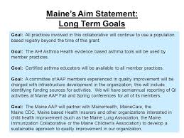 Aap Chapter Quality Network Maine Aap Asthma Pilot Project
