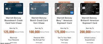 marriott bonvoy amex chase card sign