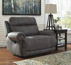 Austere Gray Recliner By Ashley