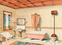 Beige Bathroom Tiles