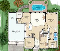 Two Story Home Plan With Grotto Plan 4854