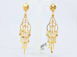 gold jewellery jhala earring