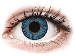 sapphire blue contact lenses topvue