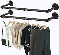 Wall Mounted Garment Rack Commercial