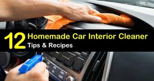 diy car interior cleaners cleaning