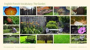 garden voary english to french