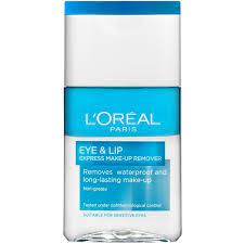 l oreal eye makeup remover waterproof 125ml