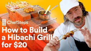 how to build the ultimate hibachi grill
