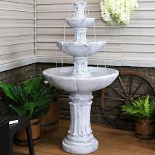 3 Tier Outdoor Water Fountain Fwd 419