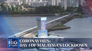 Police in malaysia to drag lockdown violators straight to court: Coronavirus Day 1 Of Malaysia S Lockdown The Straits Times Youtube