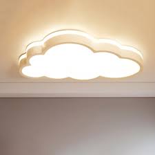 Minimalist Led Cloud Ceiling Flush Mount Dimmable Cool Kid S Room Lighting Ceiling Lights