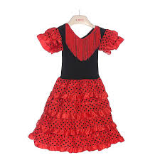 spanish flamenco dancer costume