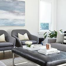 Black Leather Tufted Living Room Bench