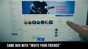 how to invite friends to like someone