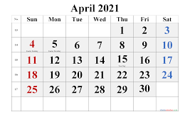 Here at vl calendar we specialize in a variety of different calendar designs that you can download and print for free! Free Printable April 2021 Calendar Calendar Printables Monthly Calendar Printable 2021 Calendar