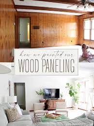 How To Paint Wood Paneling Bean In Love
