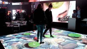 interactive led floor avms