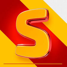 3d letter s psd 52 000 high quality