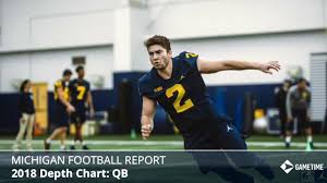 Michigan Football Rumors Depth Chart On Offense In 2018 Shea Patterson Offensive Line Wr Te