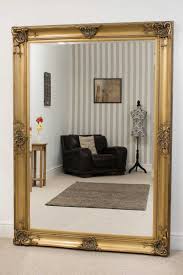 Gold Extra Large Leaner Mirror 213cm X