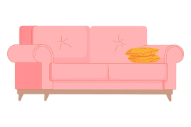 Sofa Icon Soft Pink Couch House