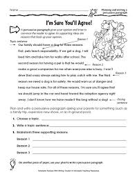 Graphic Organizers For Opinion Writing Scholastic