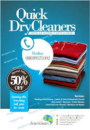Dry Cleaning Brochure Templates Laundry Flyers Sample Eloquent Art