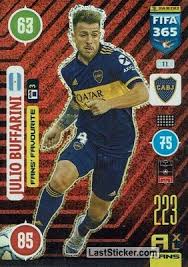 Check out his latest detailed stats including goals, assists, strengths & weaknesses and match ratings. Card 11 Julio Buffarini Panini Fifa 365 2020 2021 Adrenalyn Xl Laststicker Com