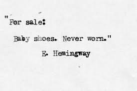 ernest hemingway and the six word short