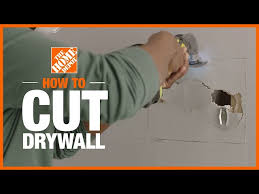 How To Cut And Repair Drywall The
