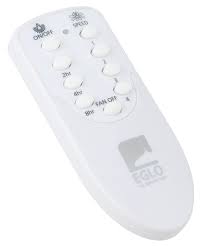 eglo fan remote remote control