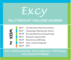 the excy fall fitness challenge