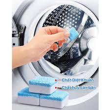 Viên Tẩy Lồng Máy Giặt -Tẩy Chất Cặn Lồng Máy Giặt Hiệu Quả, Vệ Sinh Sạch  Vết Ố Bẩn, Lông, Tóc ACCESS - Phụ kiện nội thất ô tô