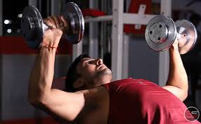chest workout at home with dumbbells