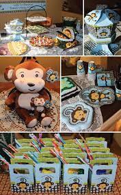 Monkey themed baby shower invitations. Baby Shower Ideas For Boys Have Some Fun With Monkey Boy Baby Shower Ideas Big Dot Of Ha Monkey Baby Shower Boy Baby Shower Themes Baby Shower Monkey Theme