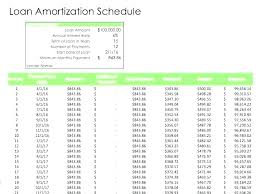Screenshot Amortization Table Free Schedule Download Home Equity