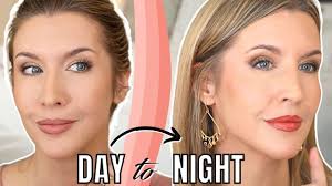 easy day to night makeup look for fall