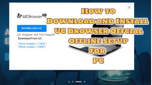 Download uc browser offline installer full setup for pc windows latest version 2020 and later versions for free. How To Download And Install Uc Browser Official Offline Installer For Pc Best Browser For Pc Youtube