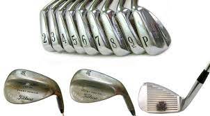 tiger woods irons used during historic