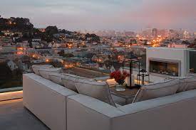 modern rooftops rooms with a view