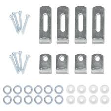 Wall Bracket Clip Set With Fixings