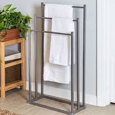 standing towel rack